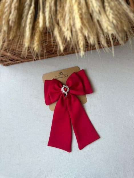 Accesoriu păr Suzy -tip clama - rosie